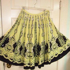 Papilion Sequin trim full skirt